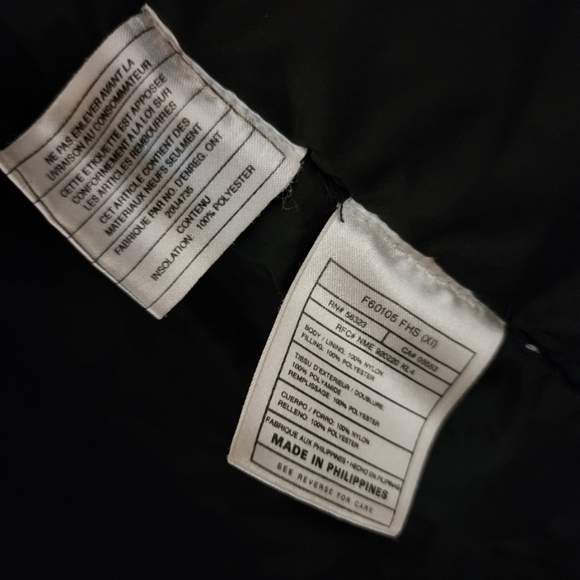 Vintage x 90s Nike Swoosh Embroidery BIG BACK LOGO Long Coat - Picture 8 of 10